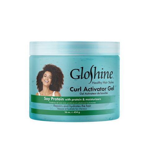 GloShine Soy Protein Hair Activator Gel 16 oz