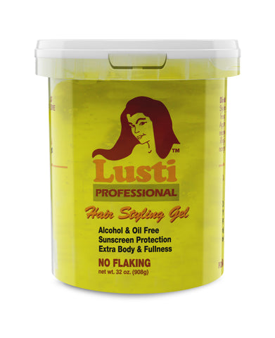 Lusti Styling Gel Yellow (Argan Oil) 32 oz